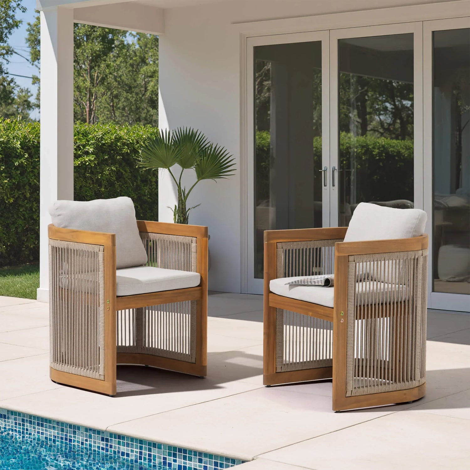 The Timeless Charm of Wood Outdoor Dining Chairs