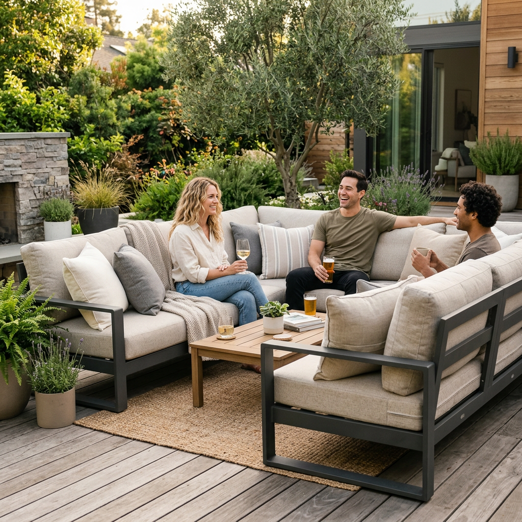 Is a Deep-Seating Patio Sofa Always More Comfortable