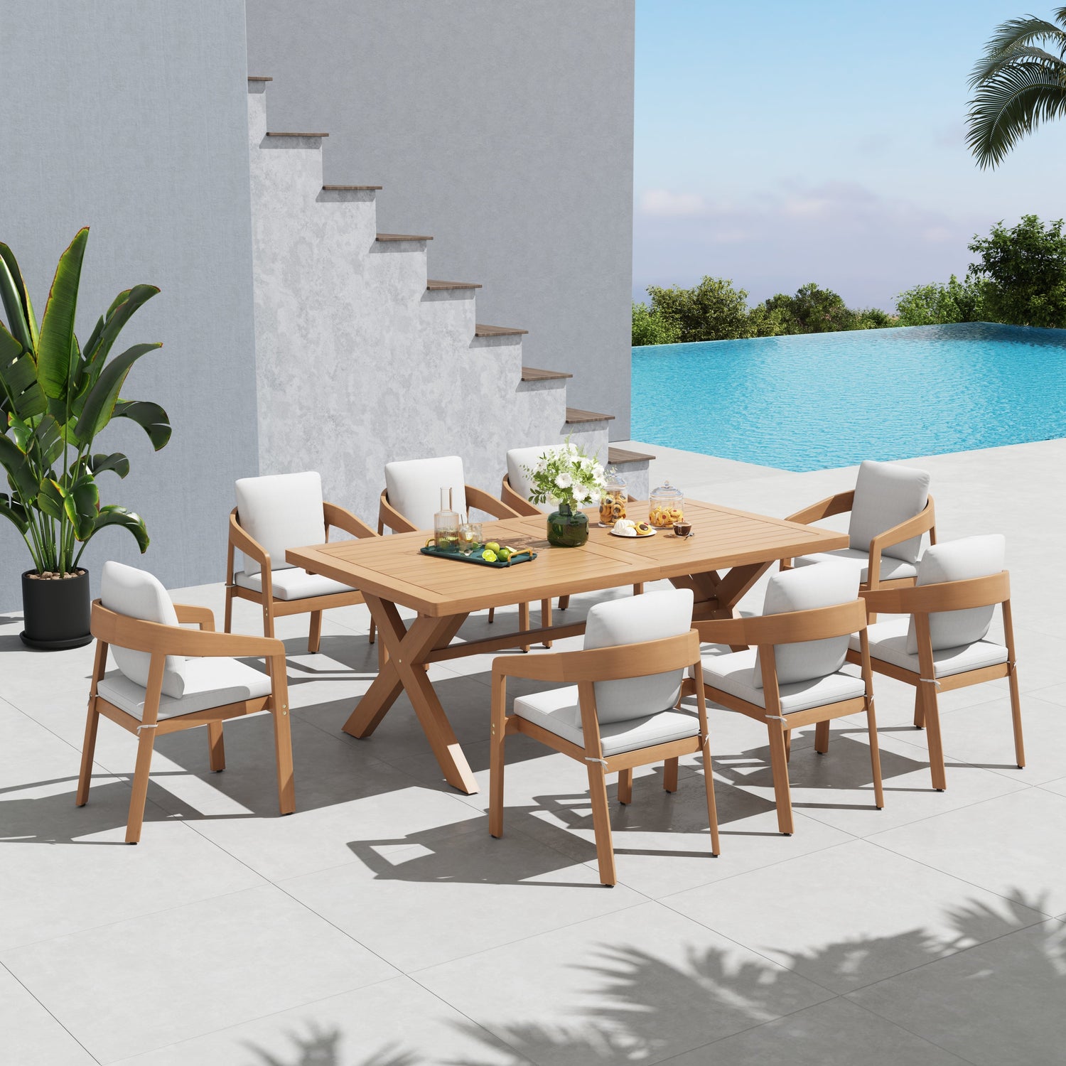 Drift Outdoor Dining Set: Where Outdoor Gatherings Shine Brighter