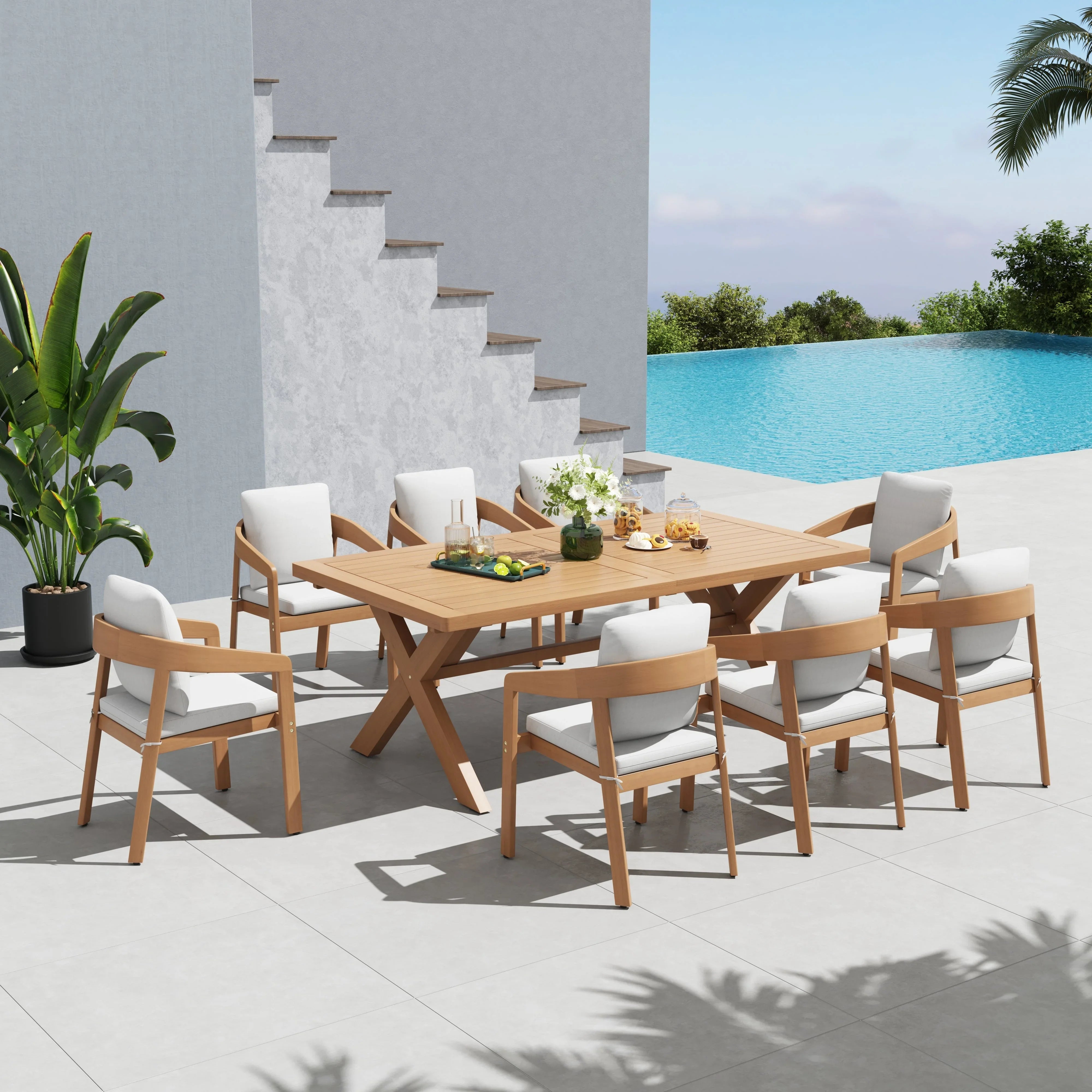 Drift Outdoor Dining Set: Where Outdoor Gatherings Shine Brighter