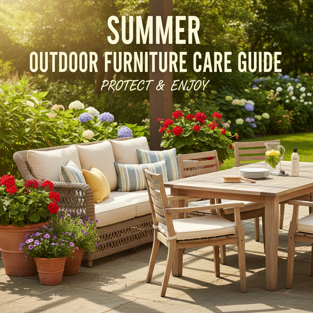 Summer Outdoor Furniture Care Guide