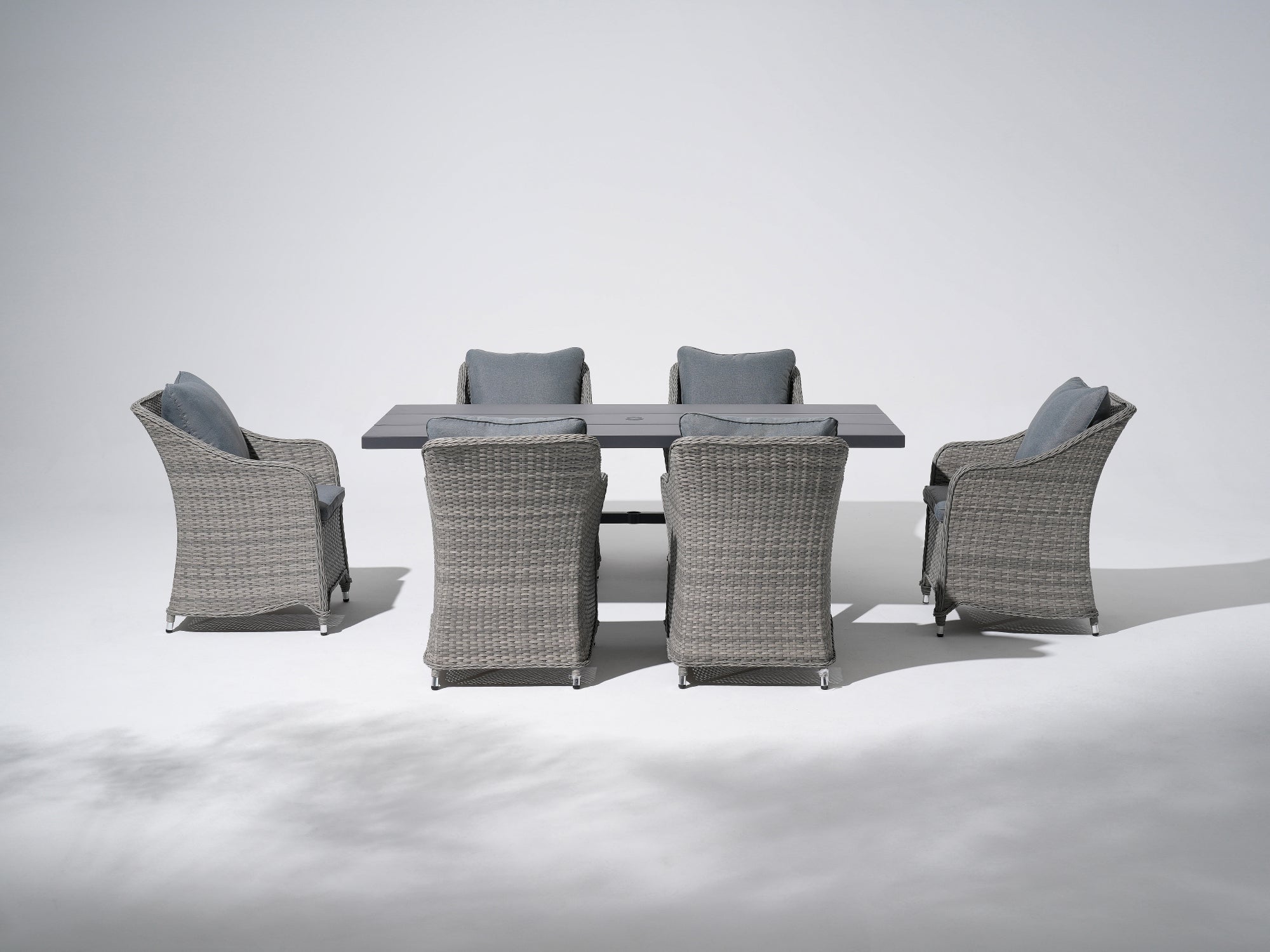 Outdoor Dining Sets For 6 - Jardina European & Modern Outdoor Patio Furniture