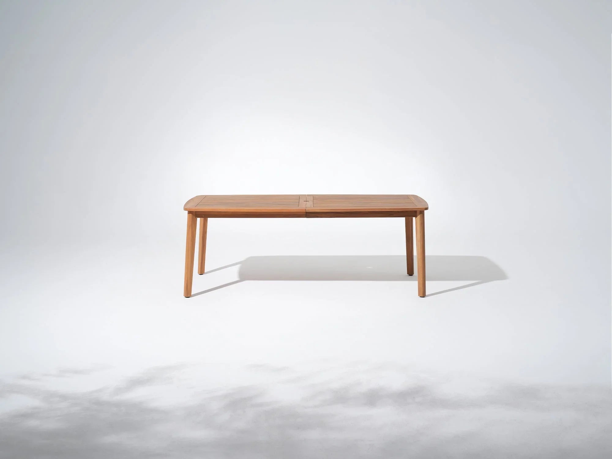 Outdoor Dining Table With Umbrella Hole - Jardina Modern Outdoor Patio Furniture