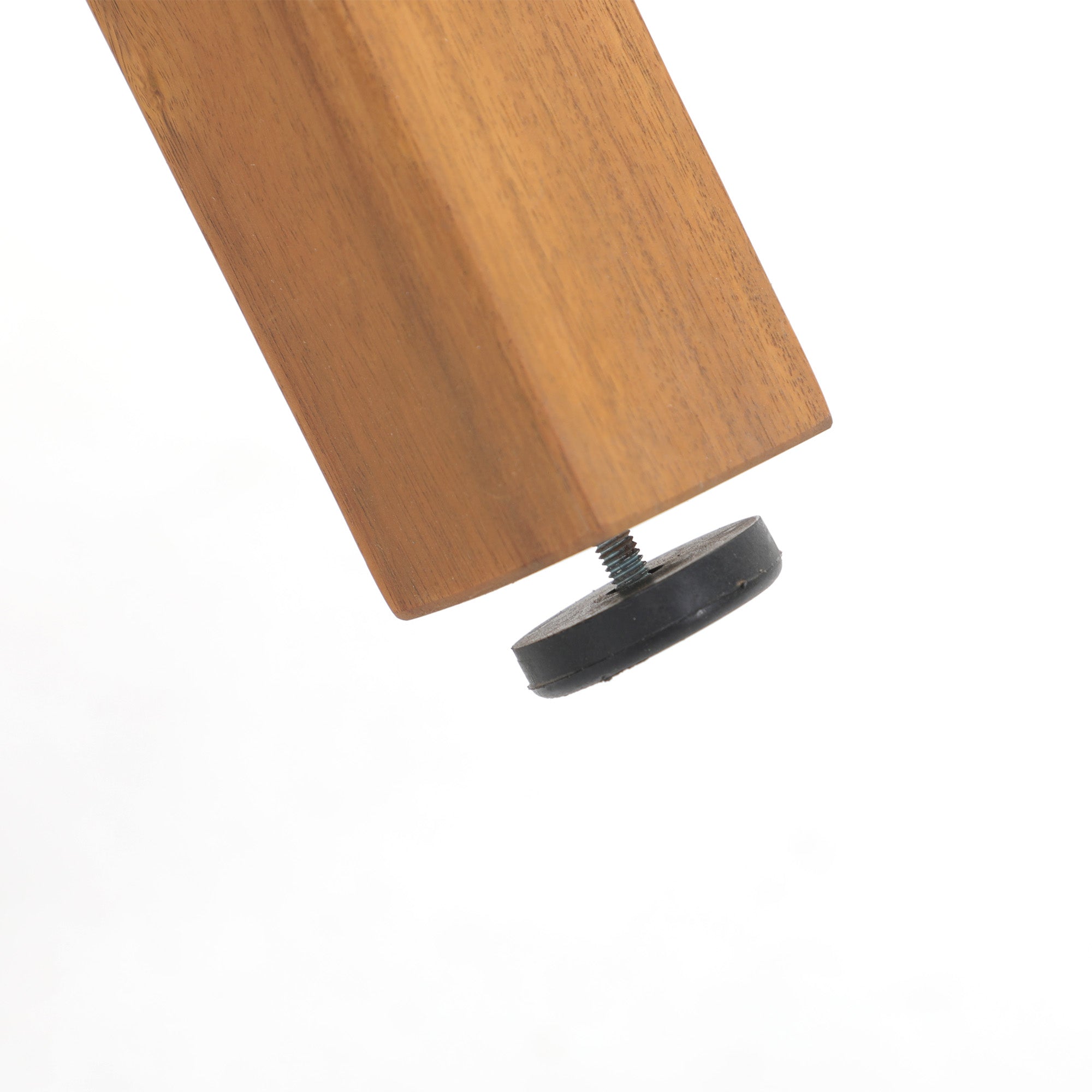 Menorca Wicker Patio Dining Set for 6, with Wood Extendable Table, 59'' to 79''