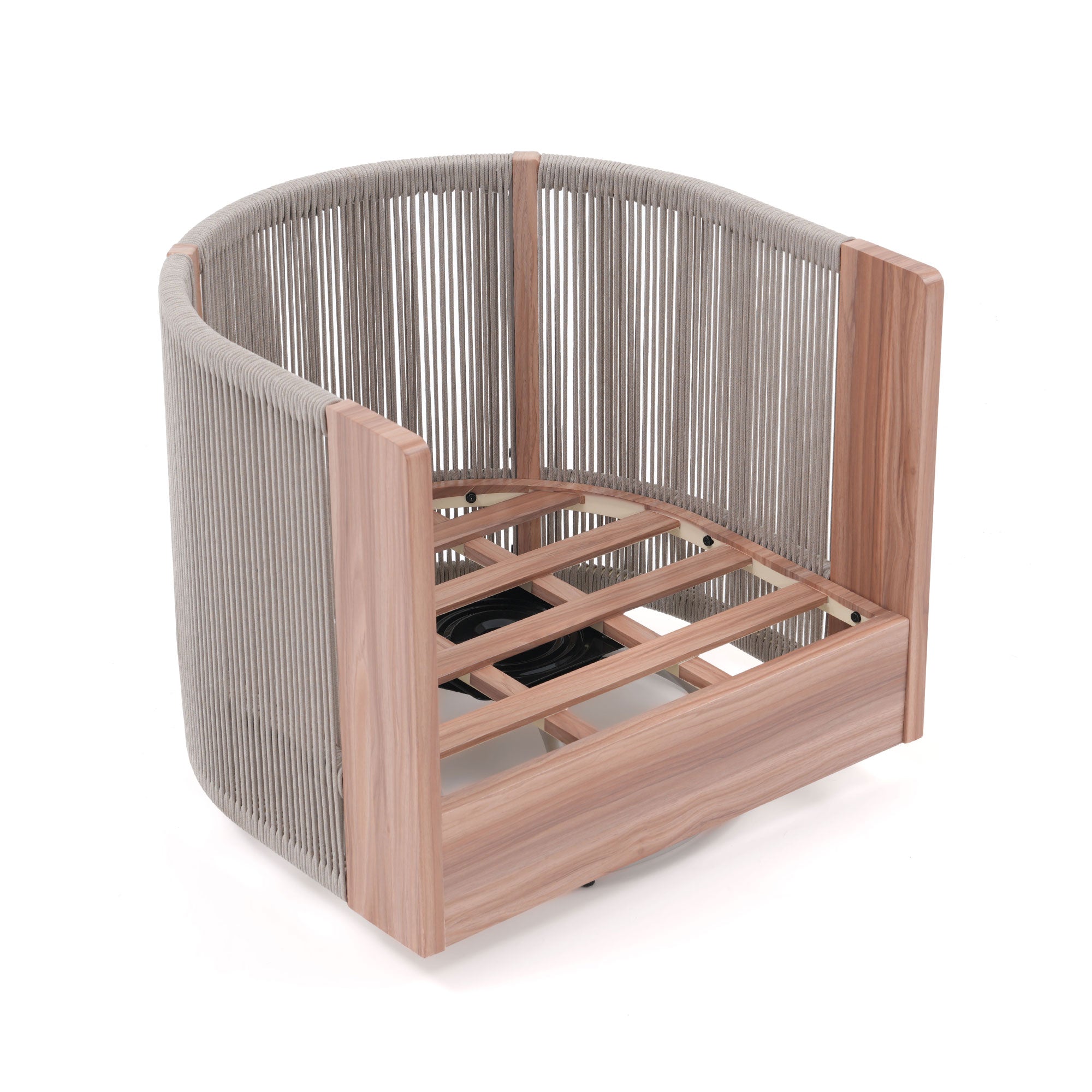 aluminum frame and rope design - Jardina Modern Premium Patio Outdoor Furniture