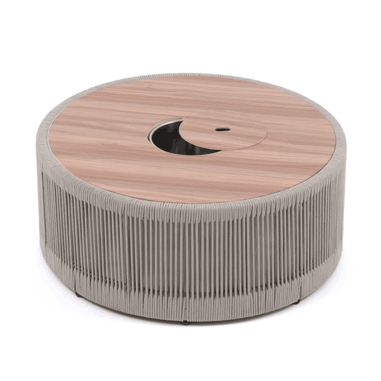 Irati Outdoor furniture Set coffee table detail - Jardina Premium Modern Outdoor Patio Furniture