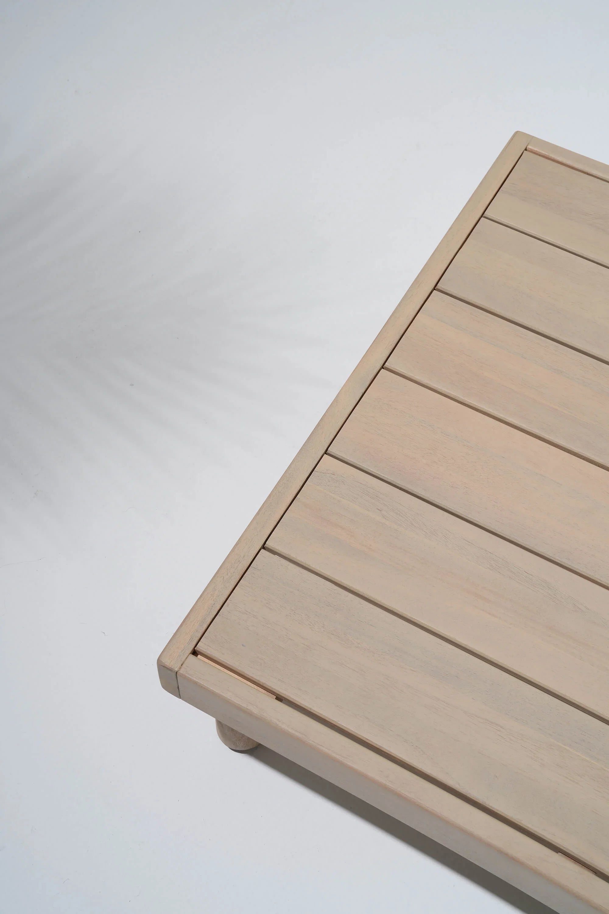 slat wooden tabletop#Color_White