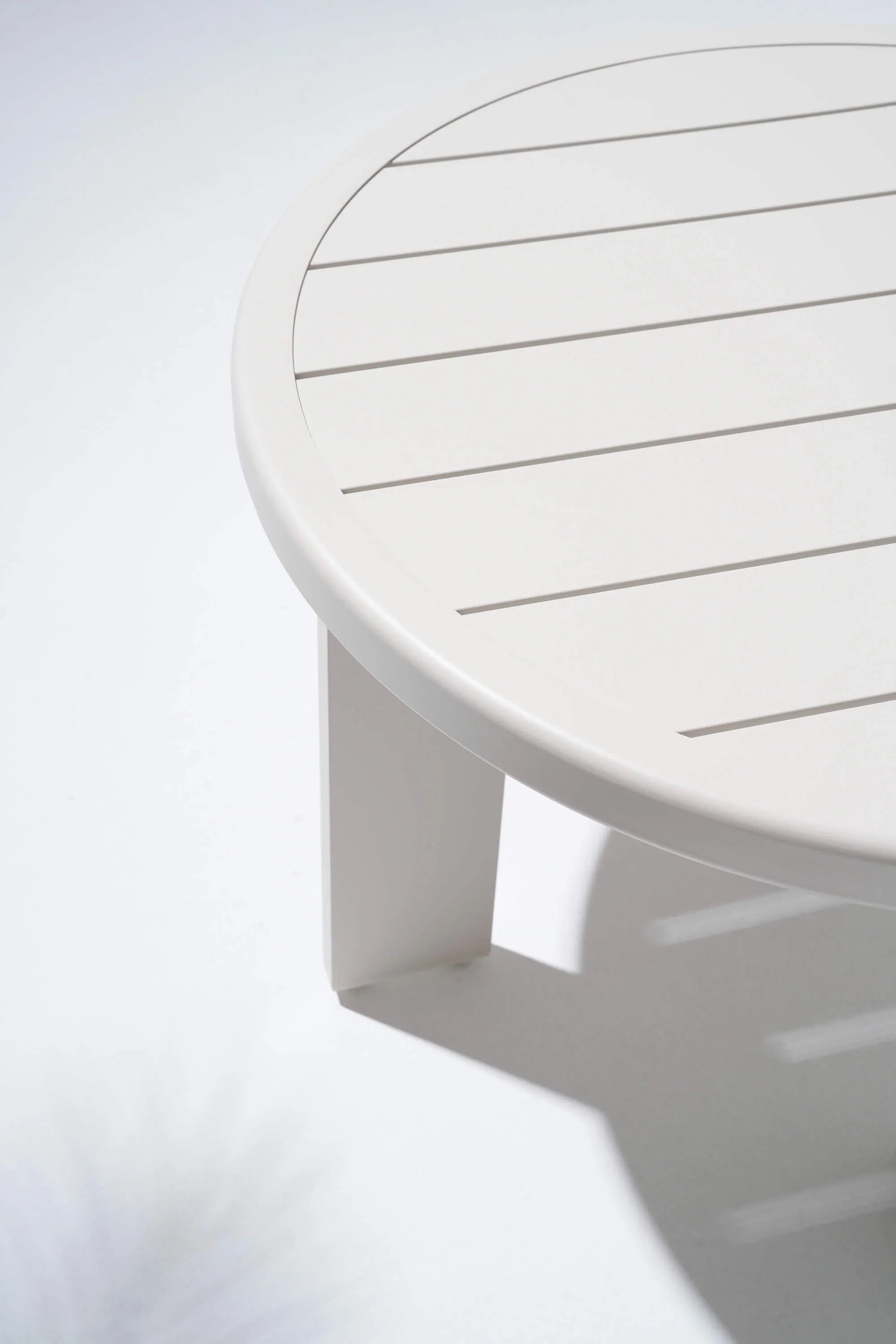 Sova Modern Aluminum Outdoor Sofa Set with Swivel Chairs, Mixed Tables, Light Beige Cushions