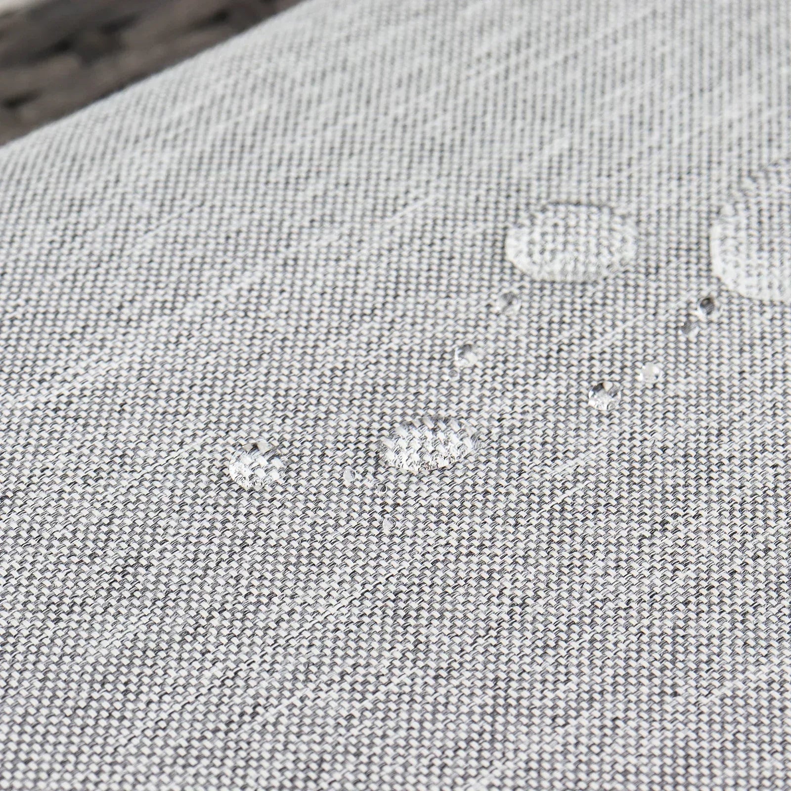 Wooden Outdoor Patio Bar chairs, water-resistant cushion covers detail - Jardina Premium Modern Outdoor Patio Furniture