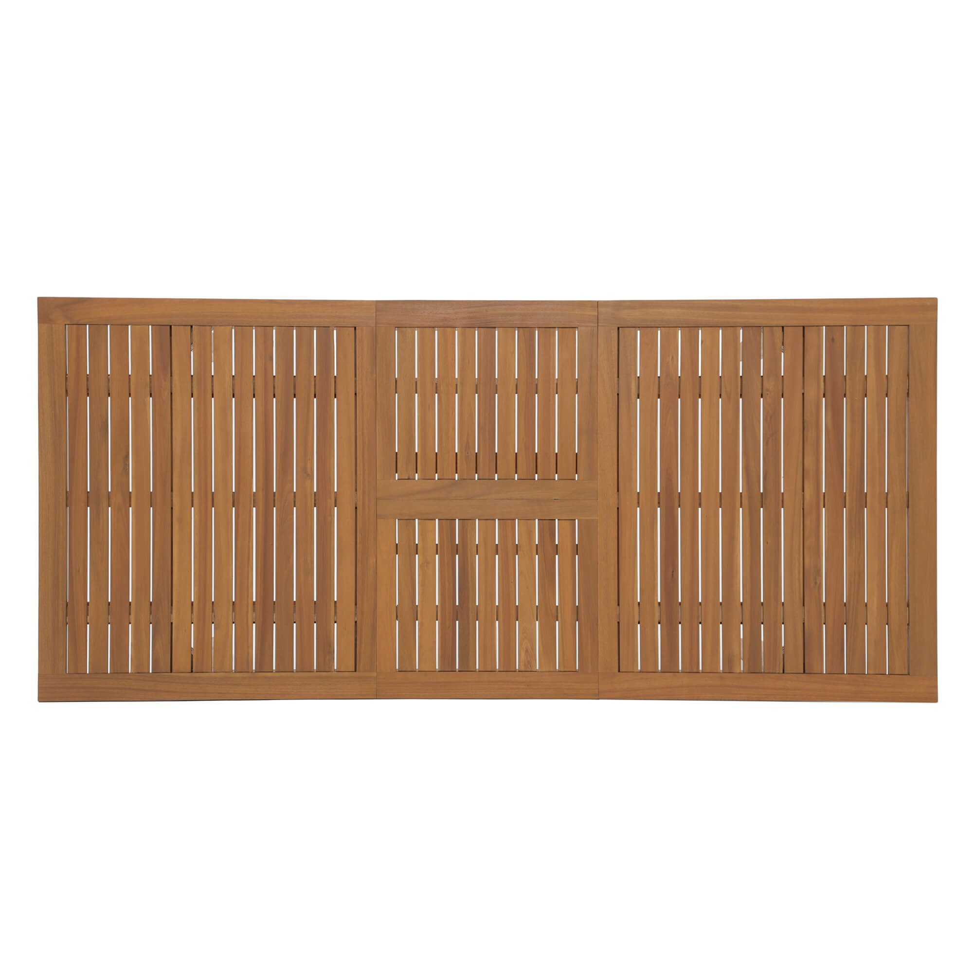 Wooden dining table with slatted panel - Jardina Modern Premium Patio Outdoor Furniture