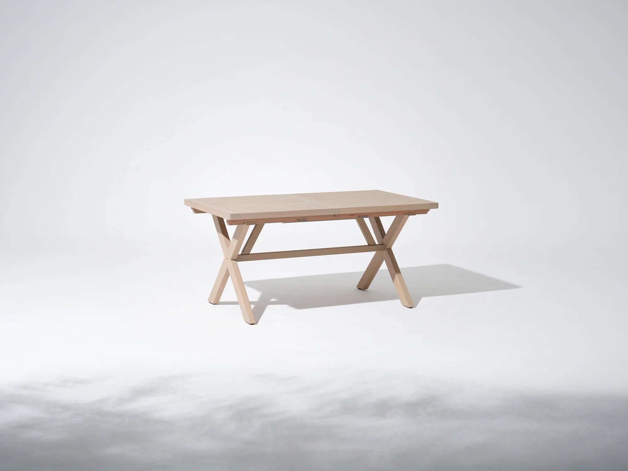 natural Eucalyptus Wooden dining table - Jardina Premium Modern Outdoor Dining Furniture