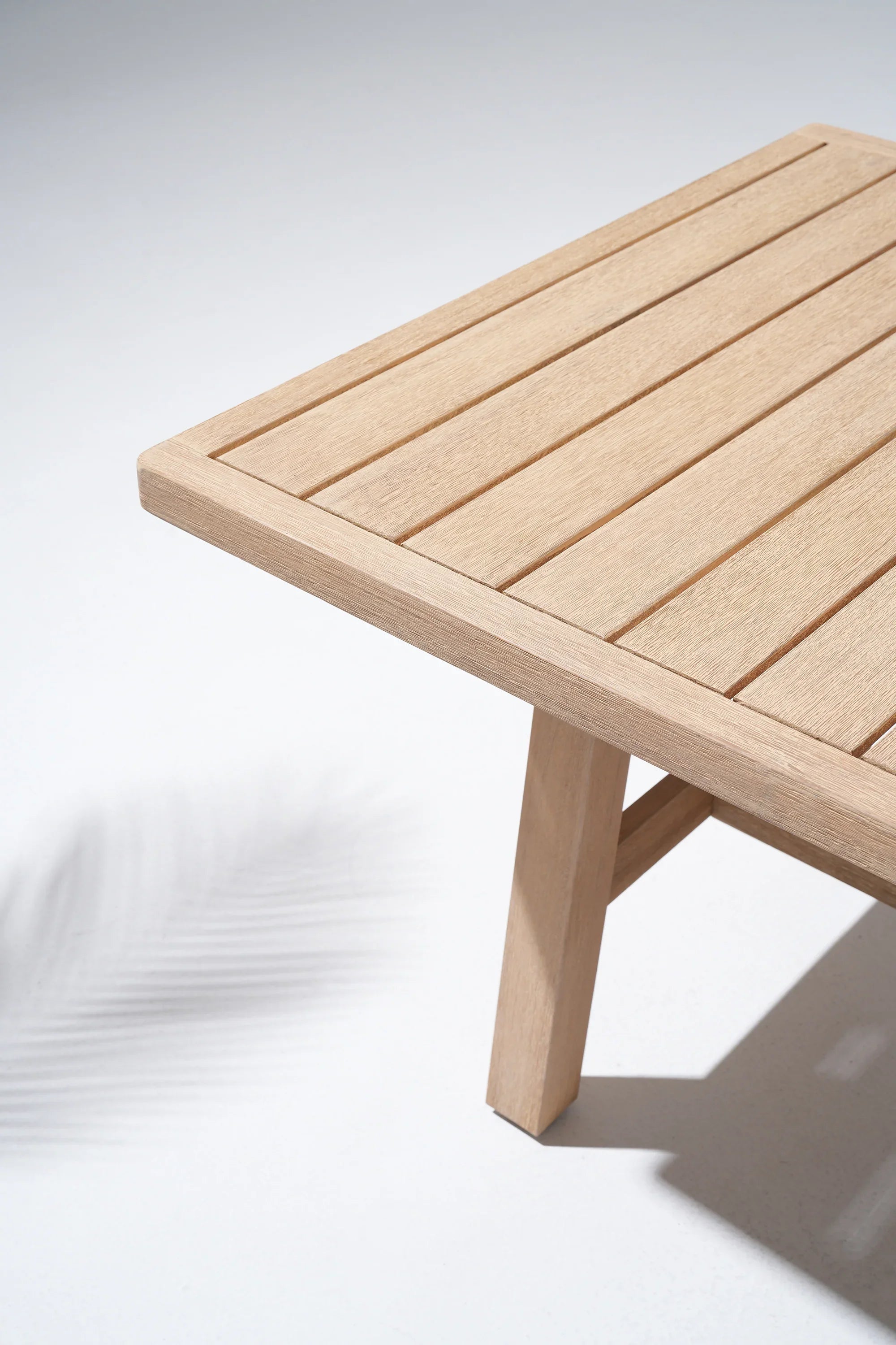 Wooden dining table