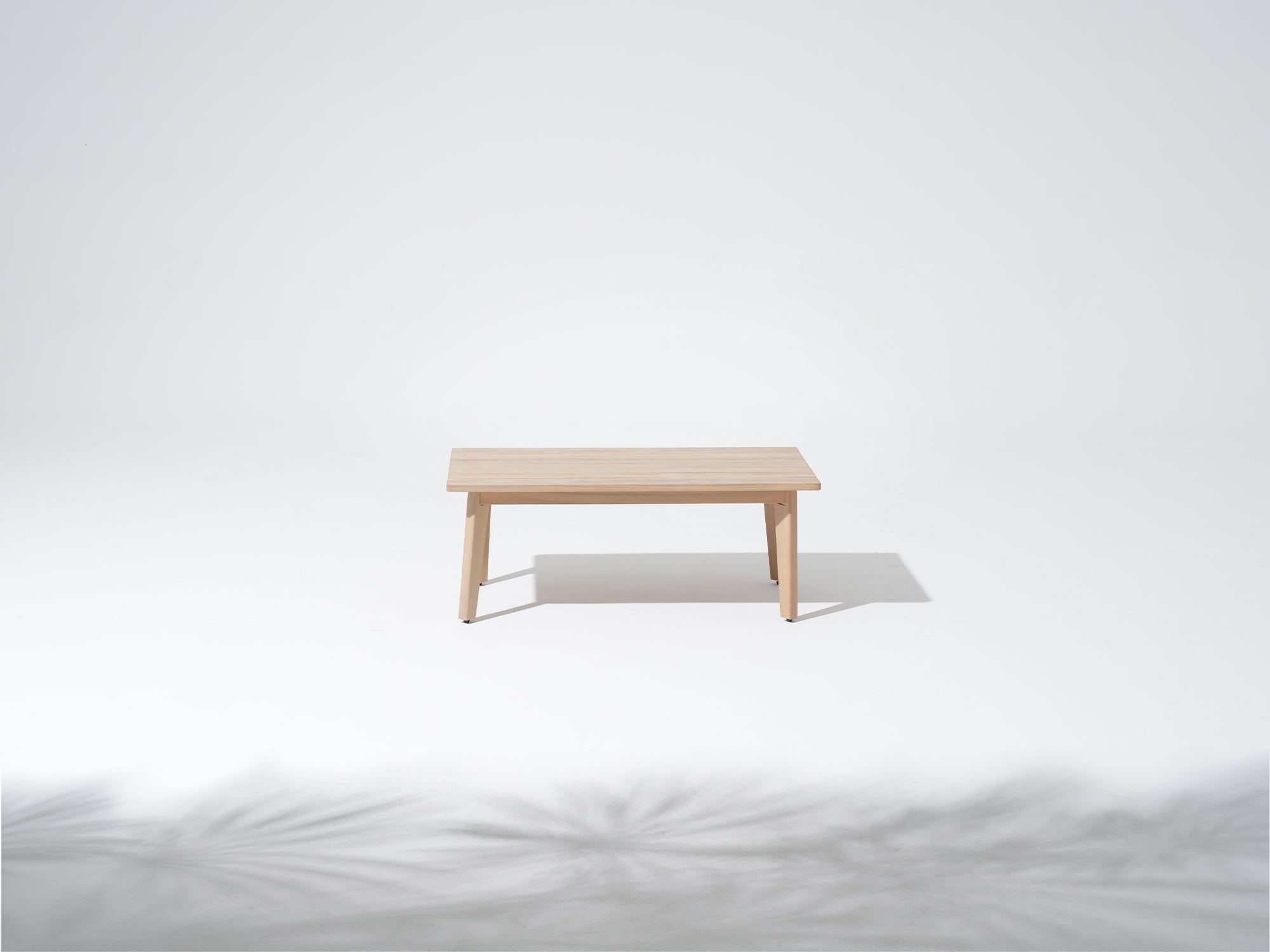acacia Wooden rectangular outdoor coffee table- Jardina Premium Modern Outdoor Patio Furniture