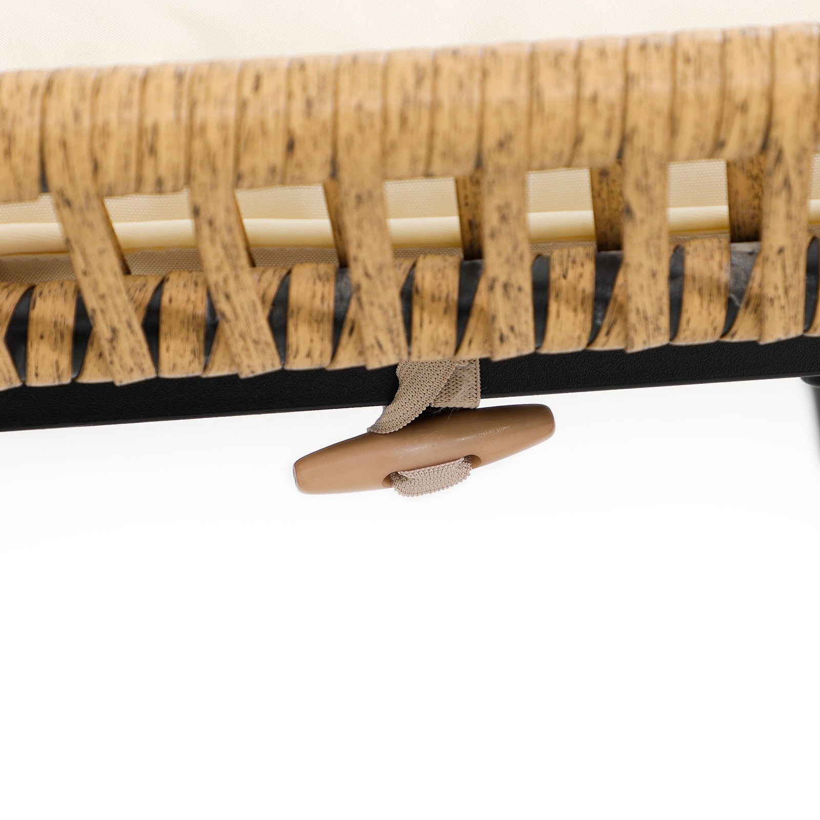 Oia Ottoman, Horn Buckles Detailed Information-Jardina Furniture#Color_White