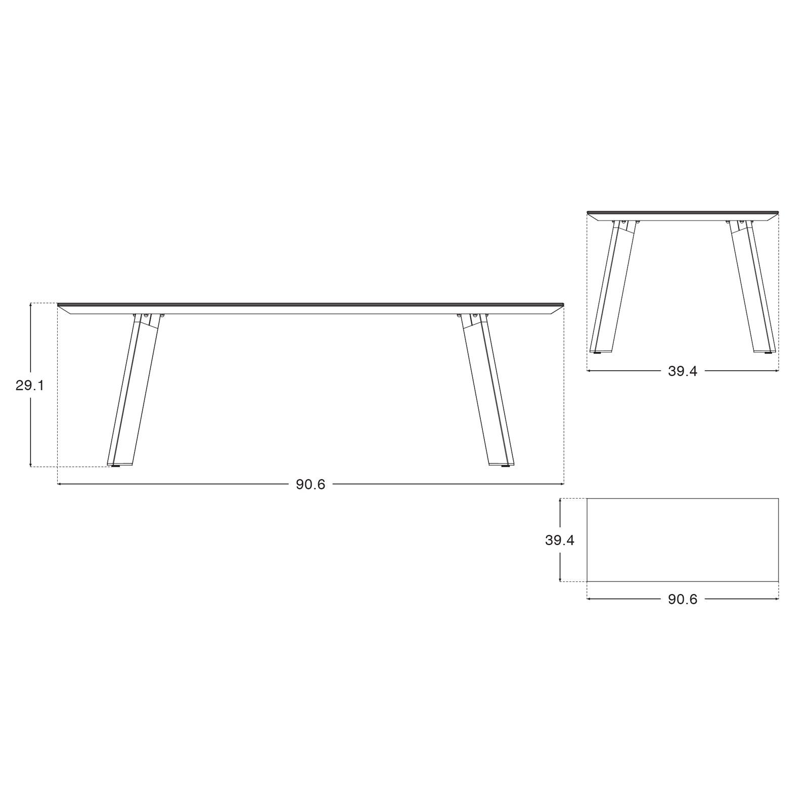 Natural - Dining Set For 8 People - Sunsitt
