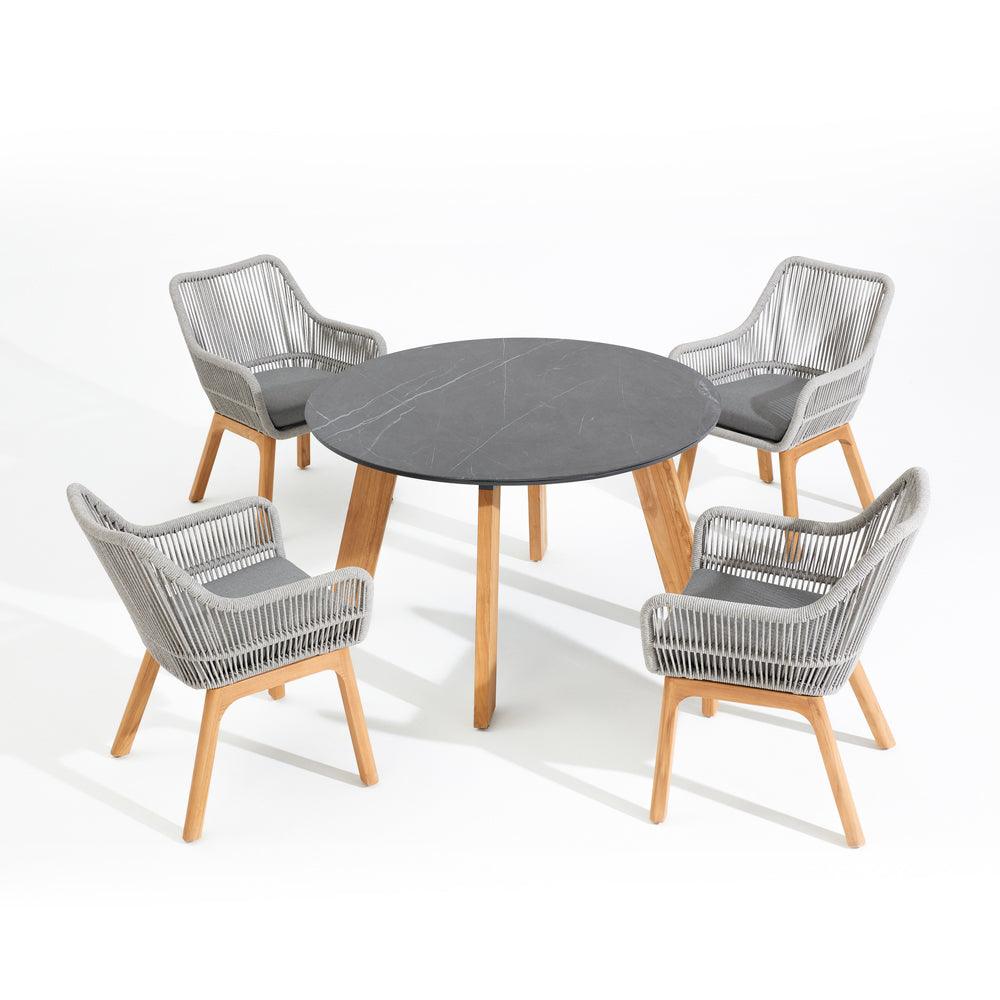 Natural - Round Laguna Dining Table - Sunsitt