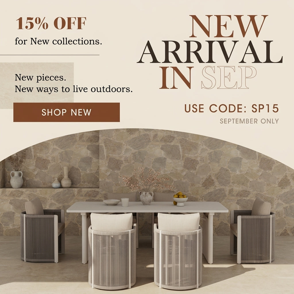 September New Arrivals Are Here — Enjoy 15% Off at Jardina