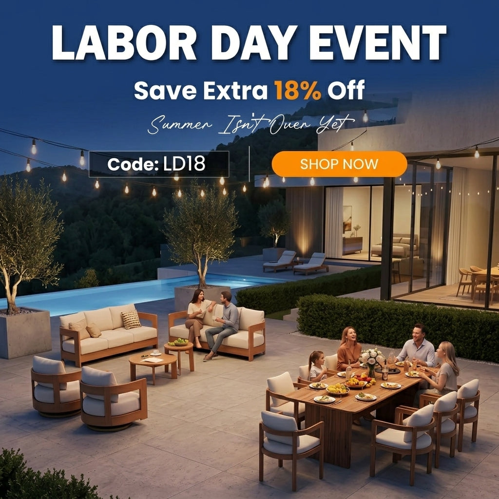 Labor Day Outdoor Furniture Sale 2026: Get 18% Off Site-Wide