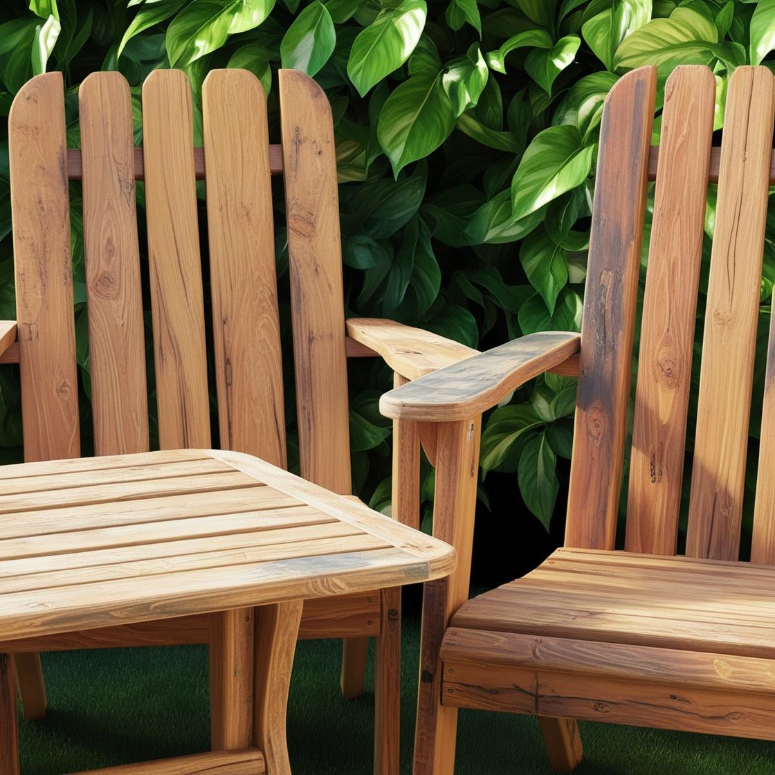 Repair Moldy Outdoor Wooden Furniture