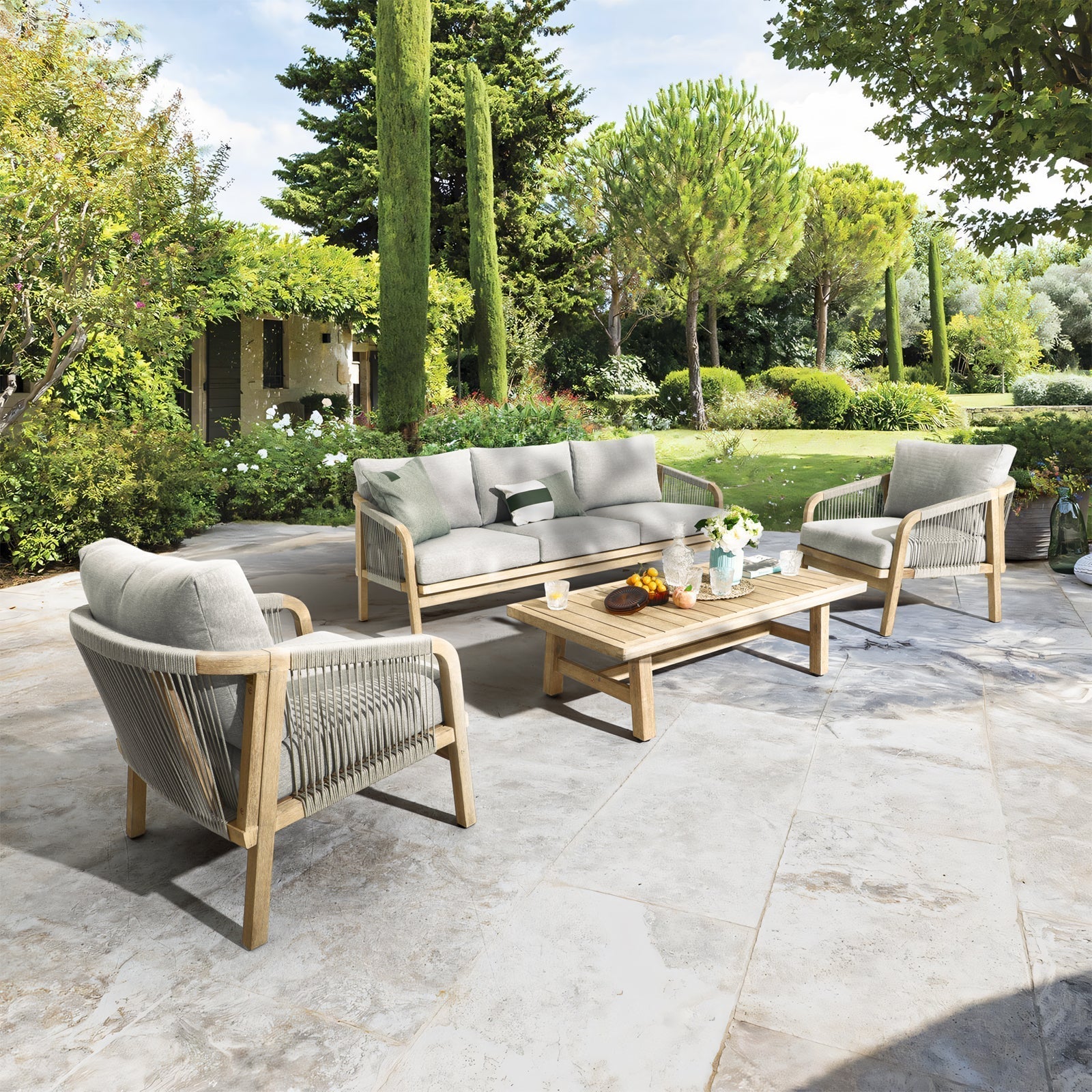 Thalea Patio Conversation Set