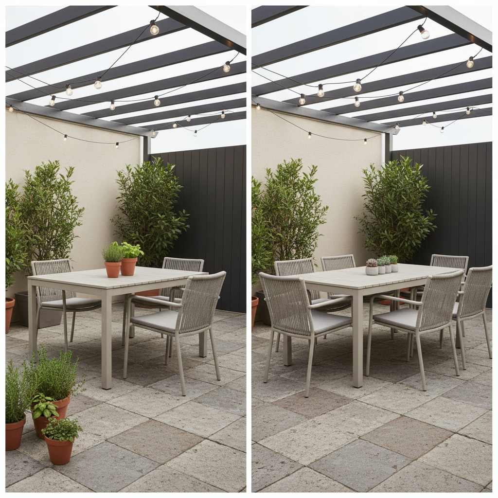 Are Extendable Outdoor Dining Tables Good for Small Patios