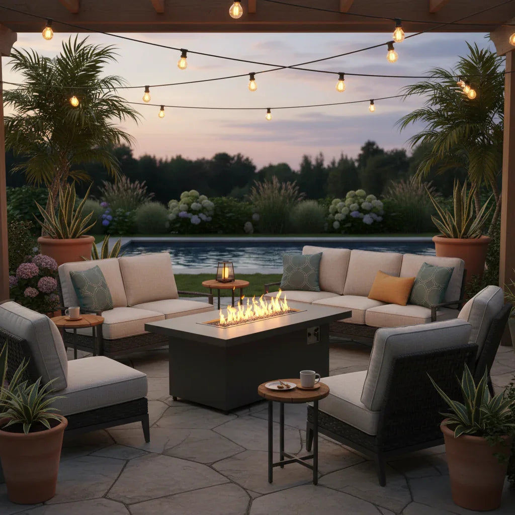 How to Choose the Right Patio Set with Fire Table
