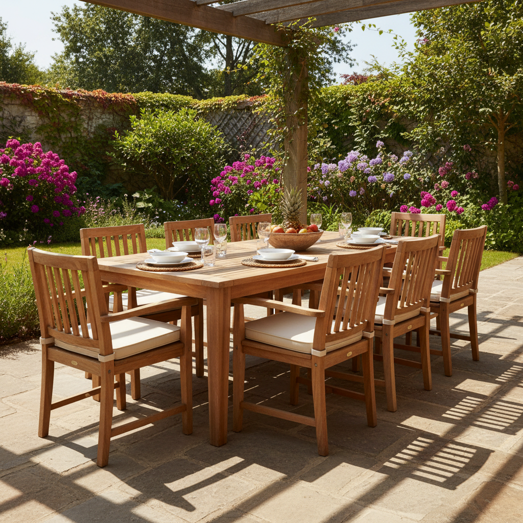 Does Wood Outdoor Furniture Get Hot in the Sun?