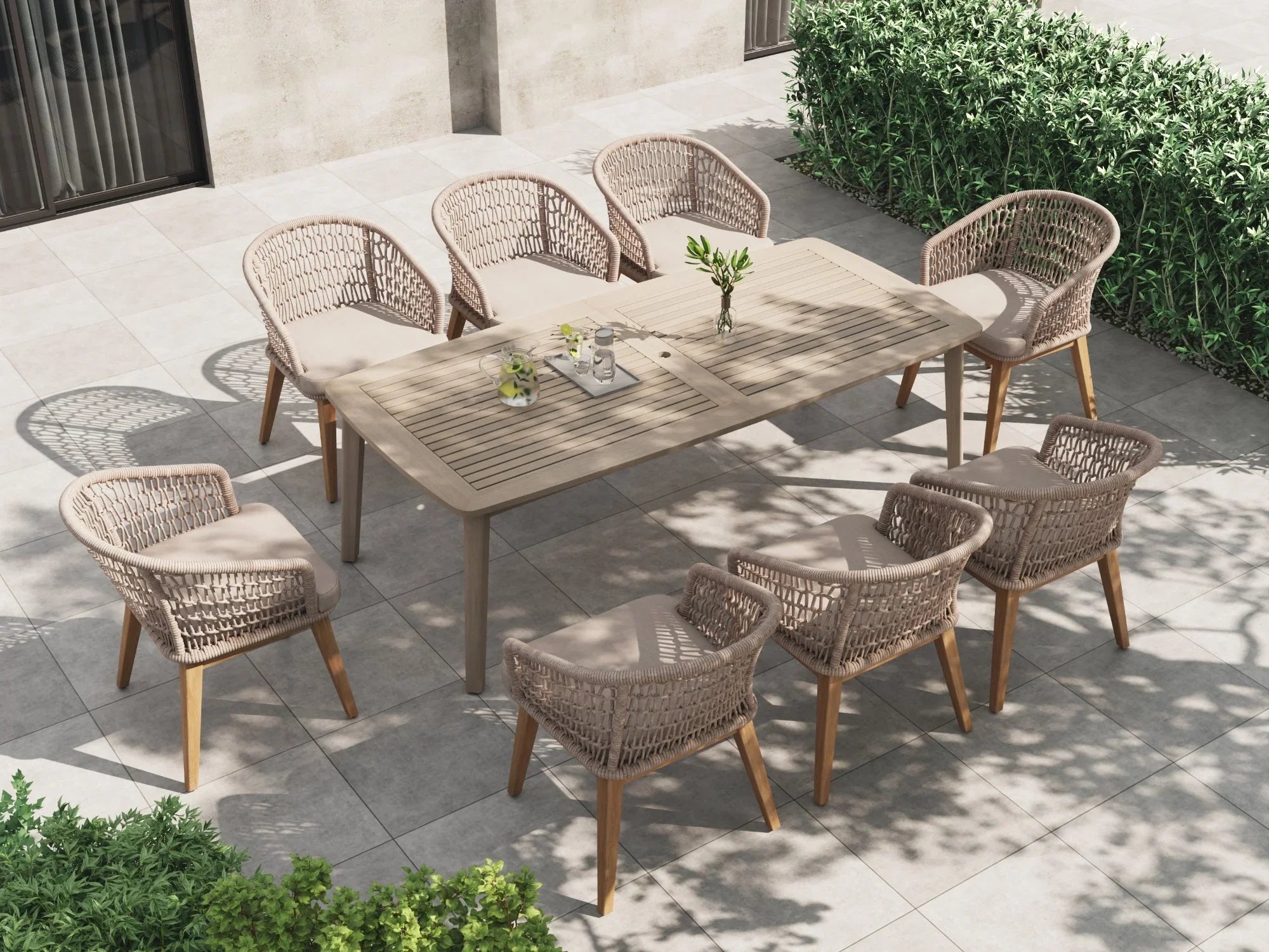 Noto Collection Modern Outdoor Patio Furniture  | Jardina Outdoor Your Living