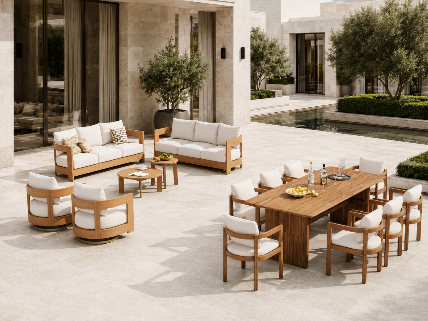 Sova Collection Modern Outdoor Patio Furniture  | Jardina Outdoor Your Living