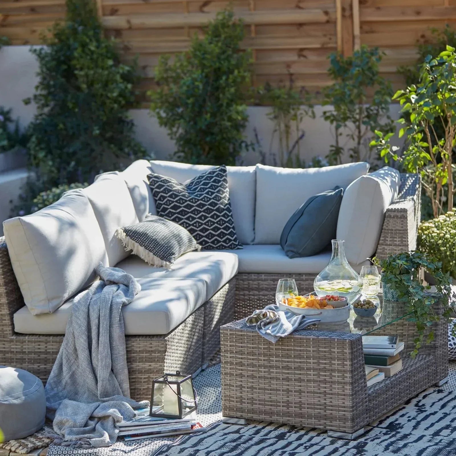 Elba Collection Furniture, Wicker Sectional Sofa Sets - Jardina European & Modern Outdoor Patio Furniture