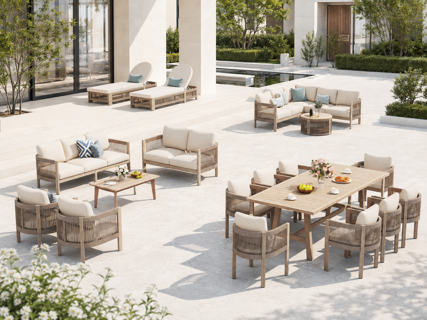 Foristern Collection Modern Outdoor Patio Furniture  | Jardina Outdoor Your Living
