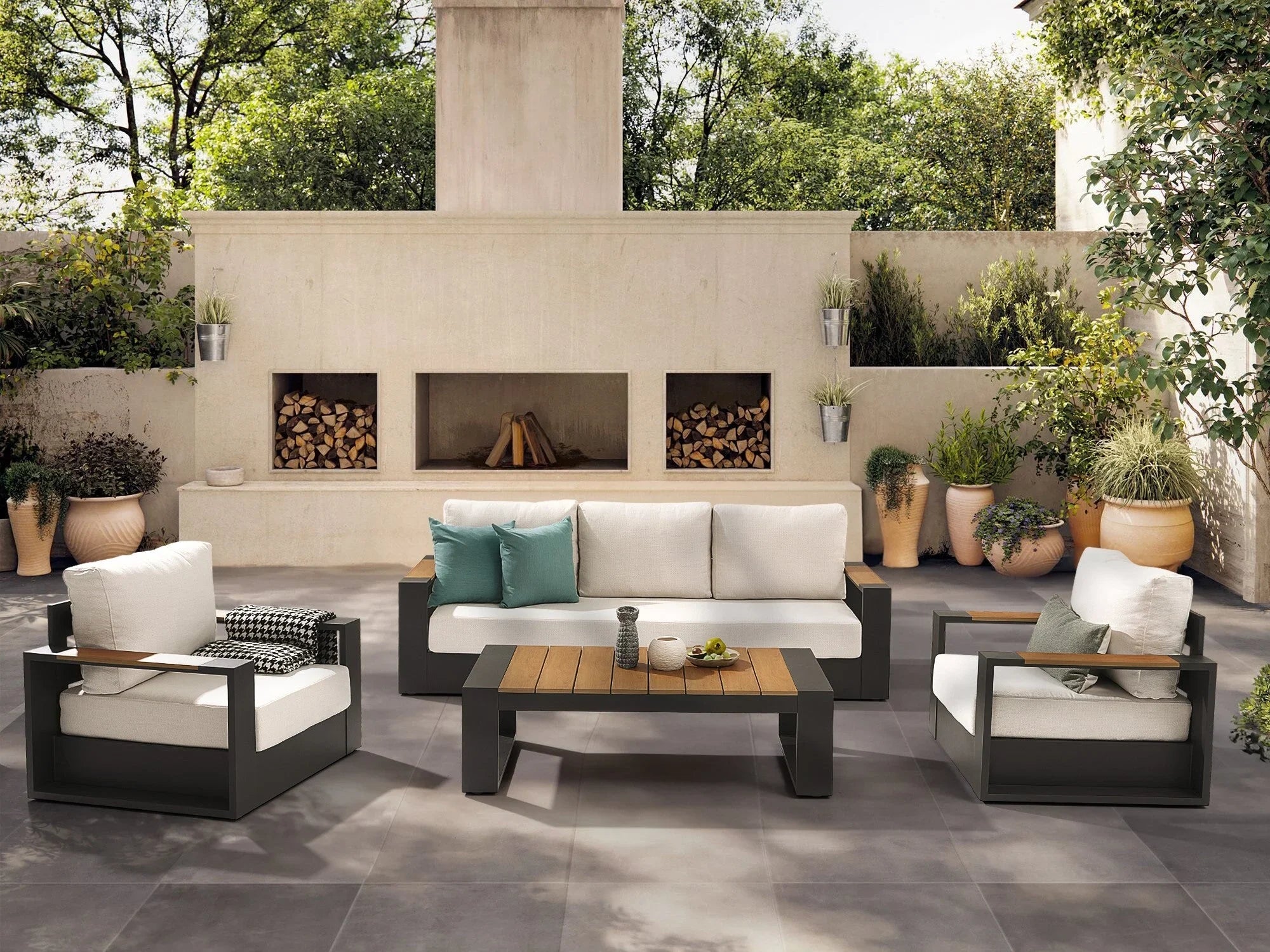 Addison Collection Modern Outdoor Patio Furniture  | Jardina Outdoor Your Living