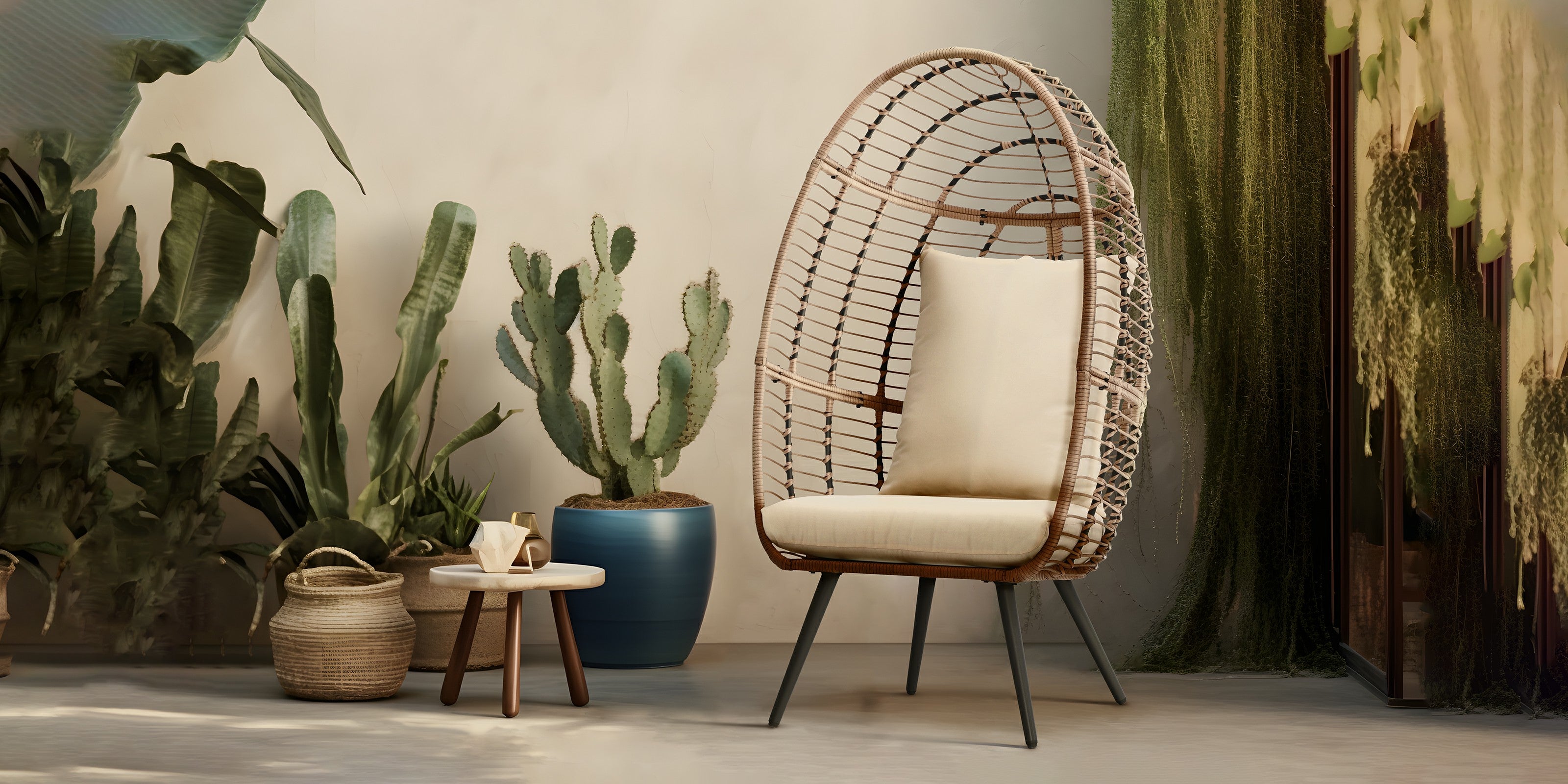 Kmart discount stools rattan