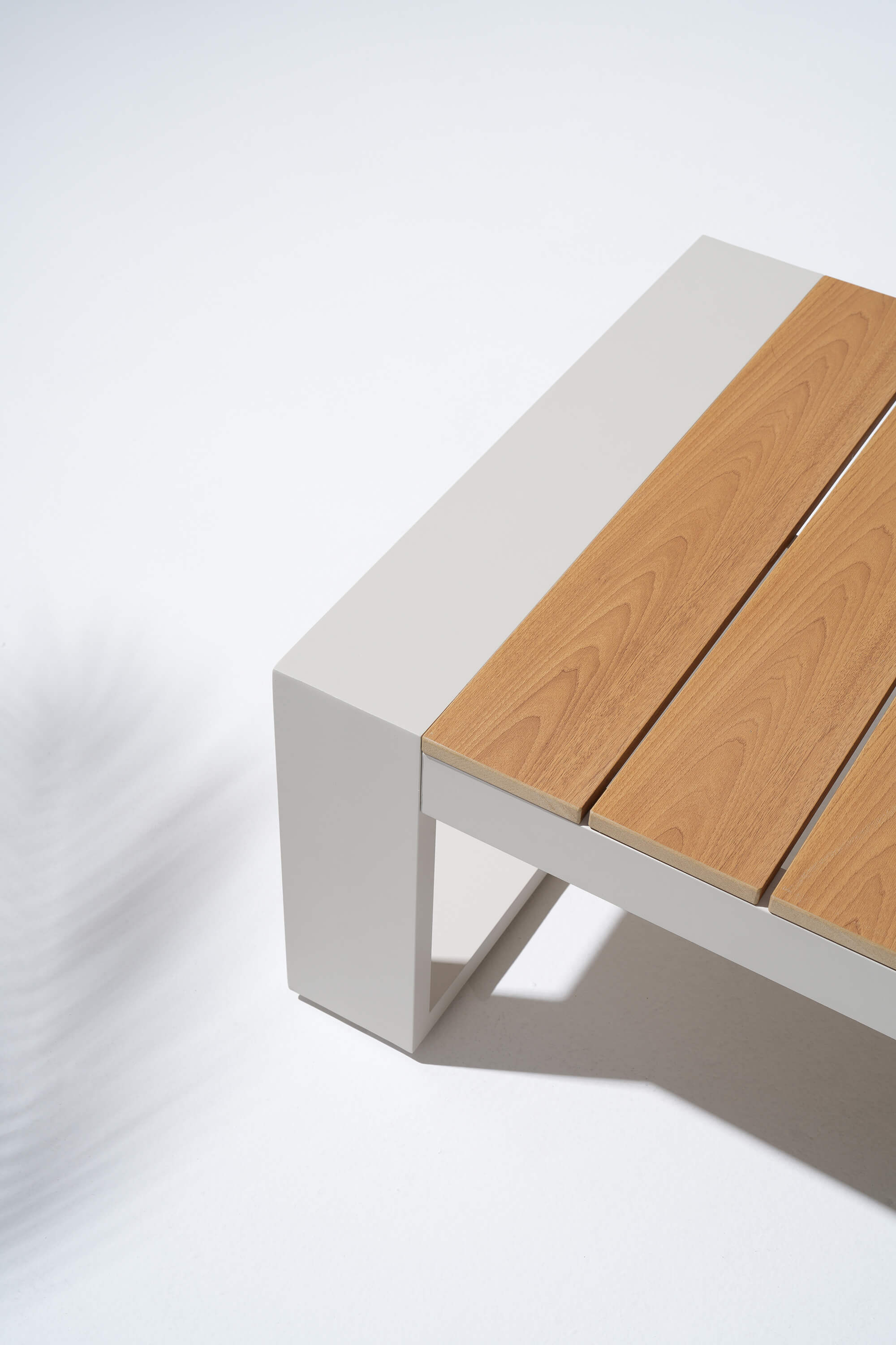 Addison Modern Metal Outdoor Sofa Set, Light Beige Aluminum Frame, Linen Olefin Cushion