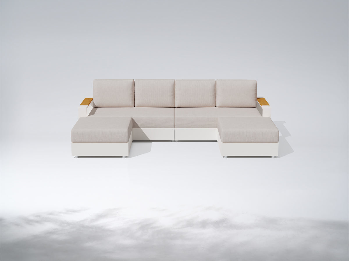  #config_U‑Shape with Ottomans