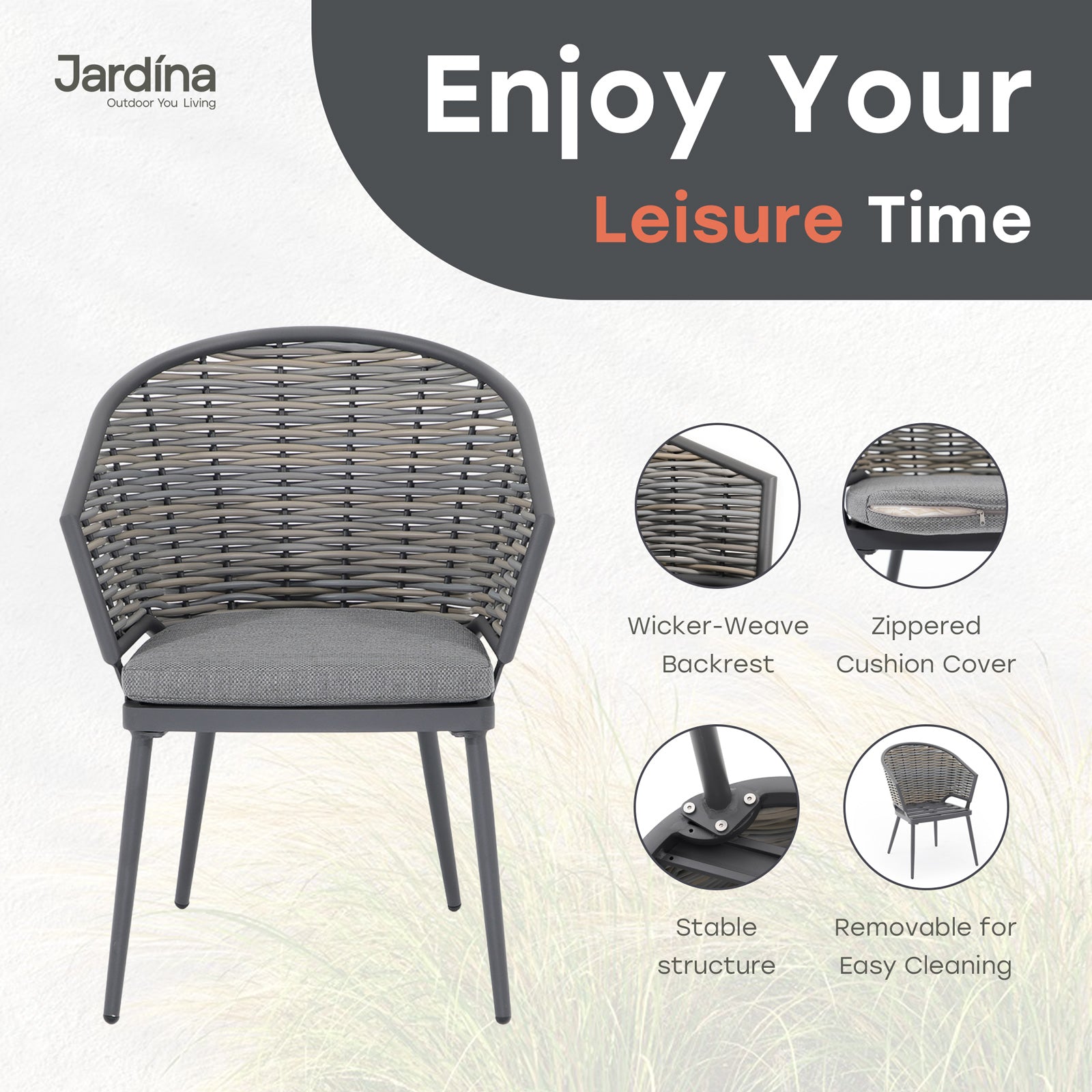 wicker outdoor dining chairs, modern patio chairs