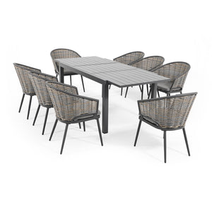 Contemporary Modern Outdoor Dining Furniture-Jardina Outdoor Patio Furniture