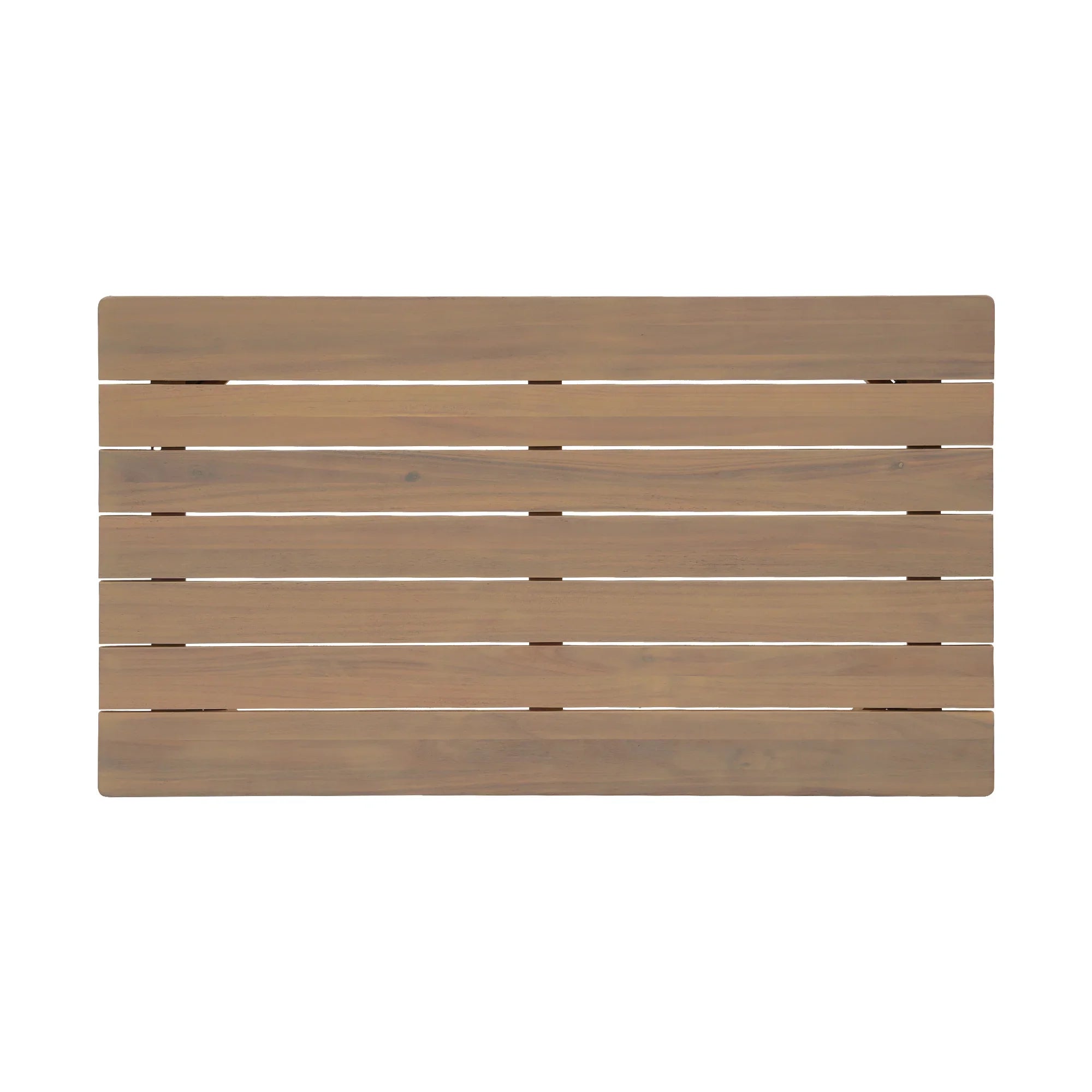 Foristern Wooden Outdoor Coffee Table, Slatted Design