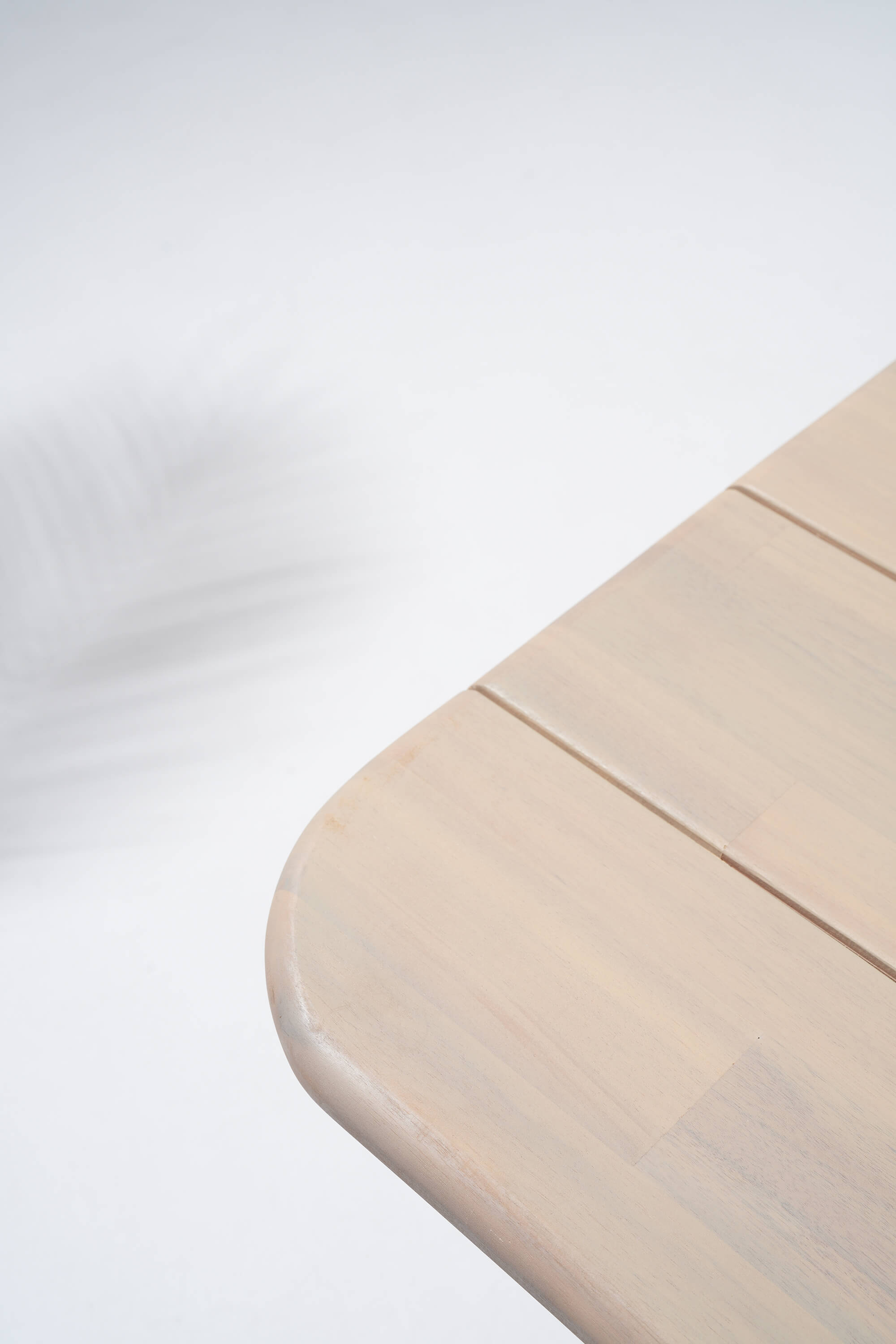 Lira Wooden Outdoor Dining Set with Rope Design, 8 Seats, 86.6" Slatted Table