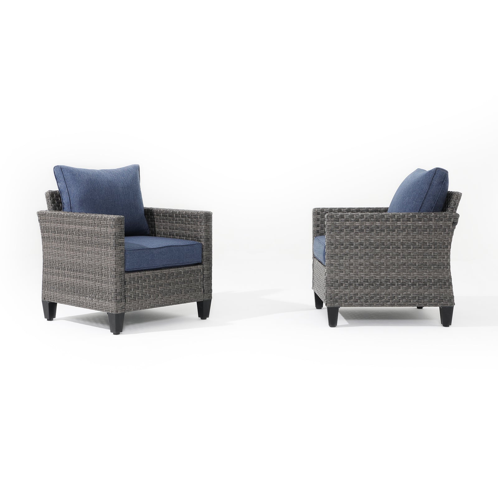 Modern wicker lounge online chair