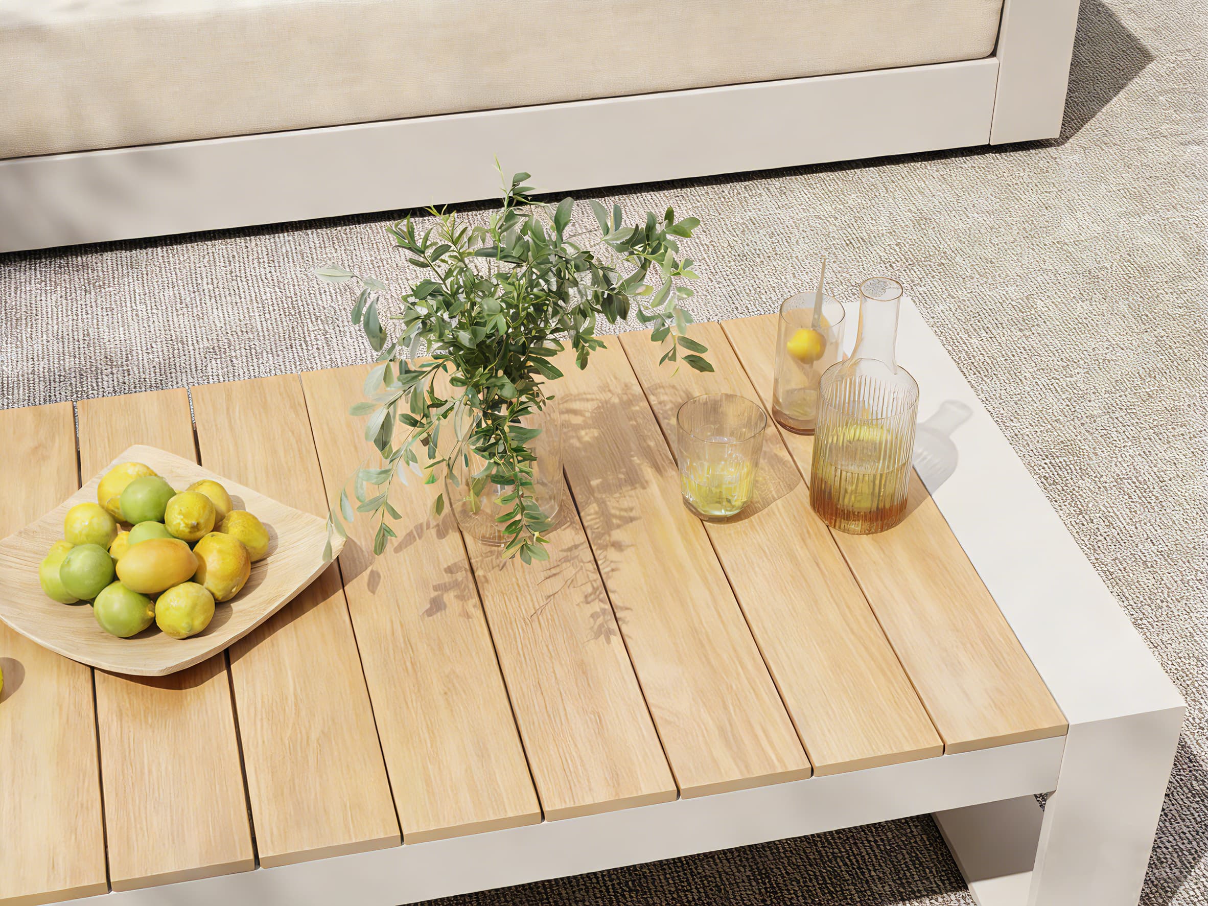 Addison Aluminum Outdoor Coffee Table