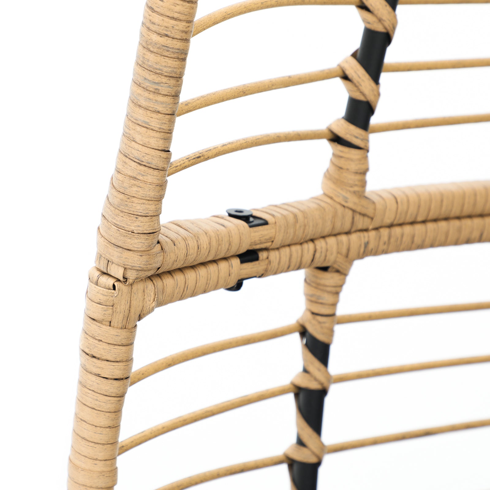 Oia Egg Chair, Natural wicker, Boho sytle Rattan, -Jardina Furniture